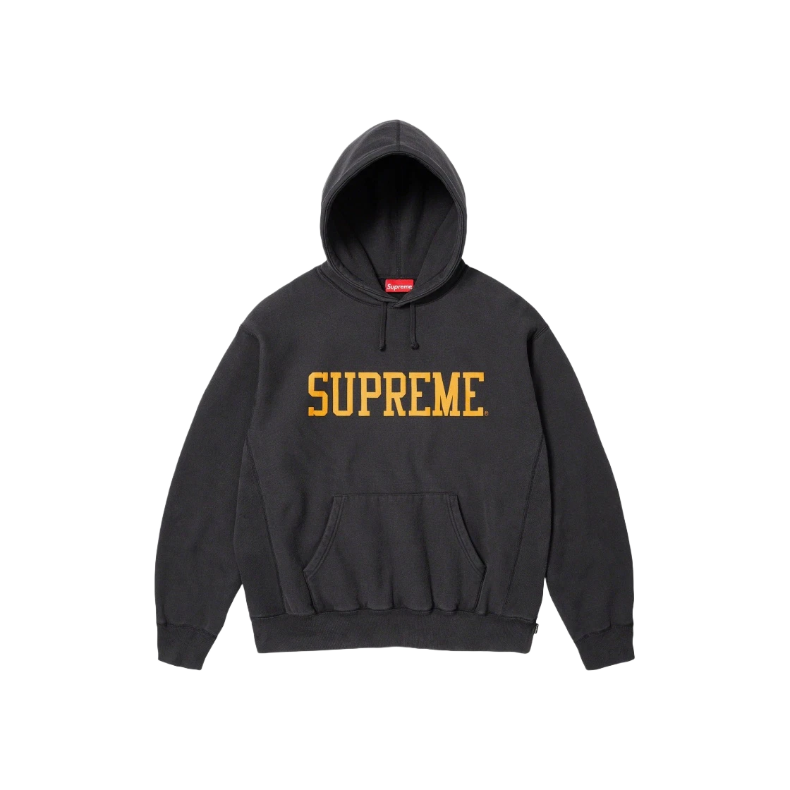 Sweat à capuche Supreme Varsity noir   23FW