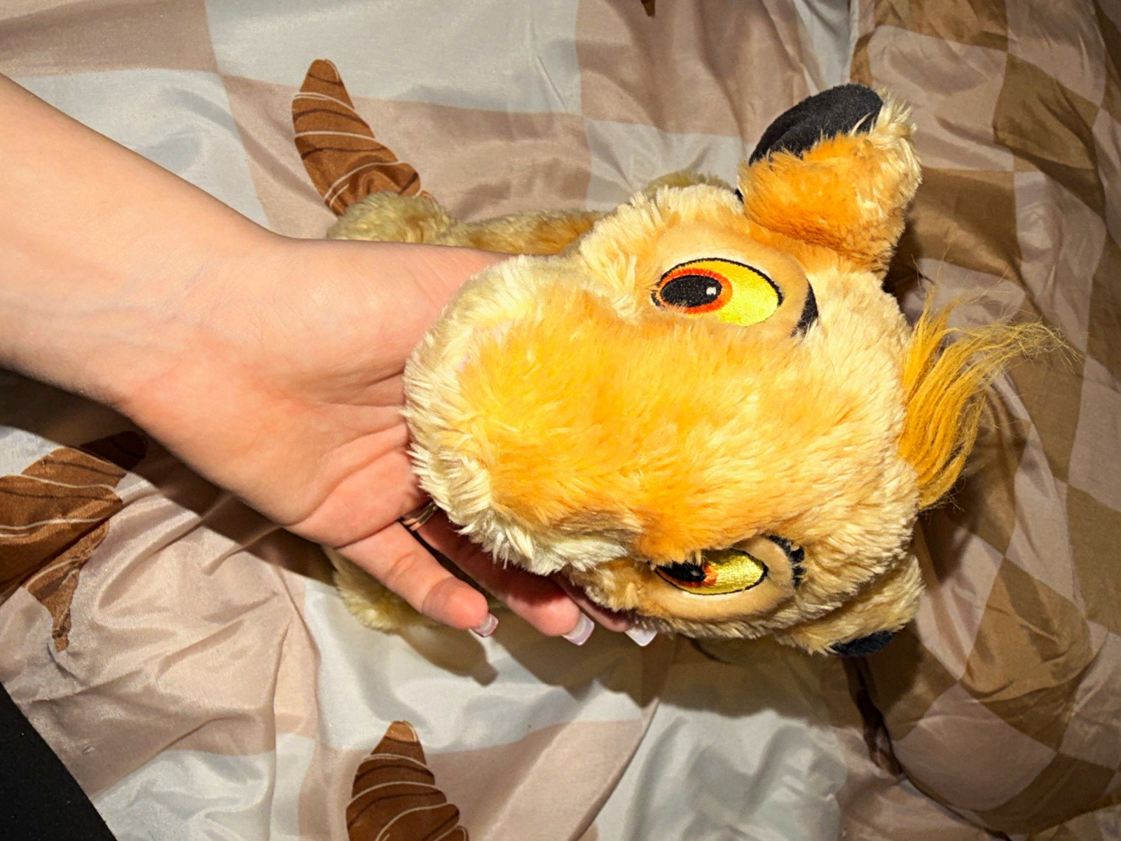 Disney Store The Lion King Lion Plush Soft Toy, Small 15-35 cm, 12M+