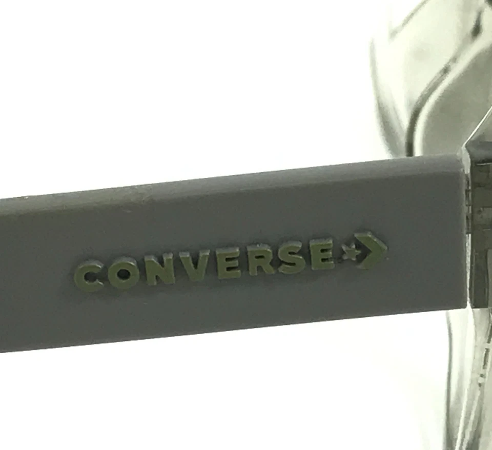 Converse Eyeglasses Frames CV5018 331 Transparent Green Round Full Rim 49-20-145 - Image 4 of 4