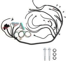 Standalone Wiring Harness 4L60E DBW for GM LS Swap 4.8 5.3 6.0 Green Blue PCM