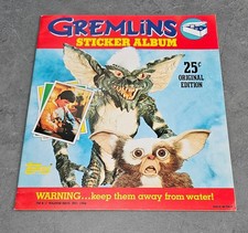 Gremlins Sticker Album 1984 Topps Original Edition New Unused RARE
