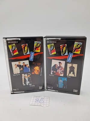 Pop News 4/91 - Kassette Tape MC - Sonocord - Roxette seal The Farm KLF uvm.