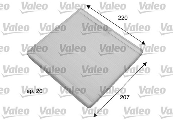 Innenraumfilter Valeo Essential 698769 Partikelfilter FüR 645 Volvo S40 644 V40-image