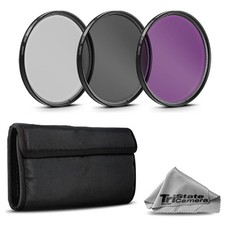 52mm Multi-Coated 3 Piece Filter Kit UV-CPL-FLD 