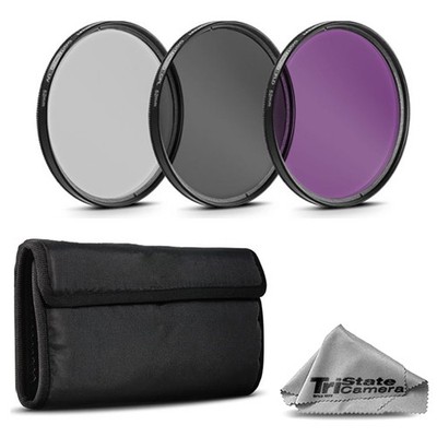 52mm Multi-Coated 3 Piece Filter Kit (UV-CPL-FLD)