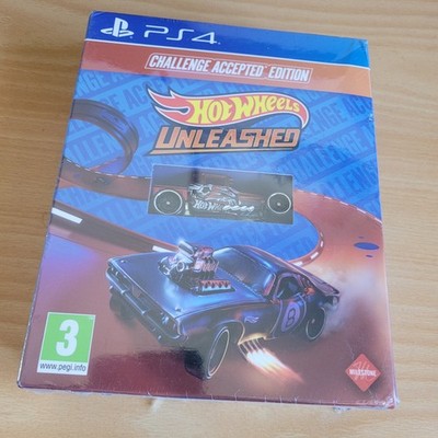 Hot Wheels Unleashed Challenge Accepted Edition + Auto Playstation 4 PS4 Spiel NEU