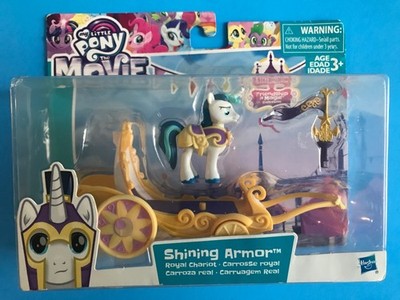 MY LITTLE PONY THE MOVIE SHINING ARMOR ROYAL CHARIOT SET