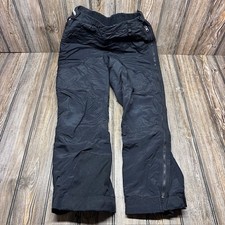 Columbia Kids Snow Pants Waterproof Insulated Black Size 14-16 Ski Snowboard