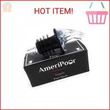 Ameripour - Speed Pourer - Patron Pour Spout - Made 100% In The USA. Free Flow B