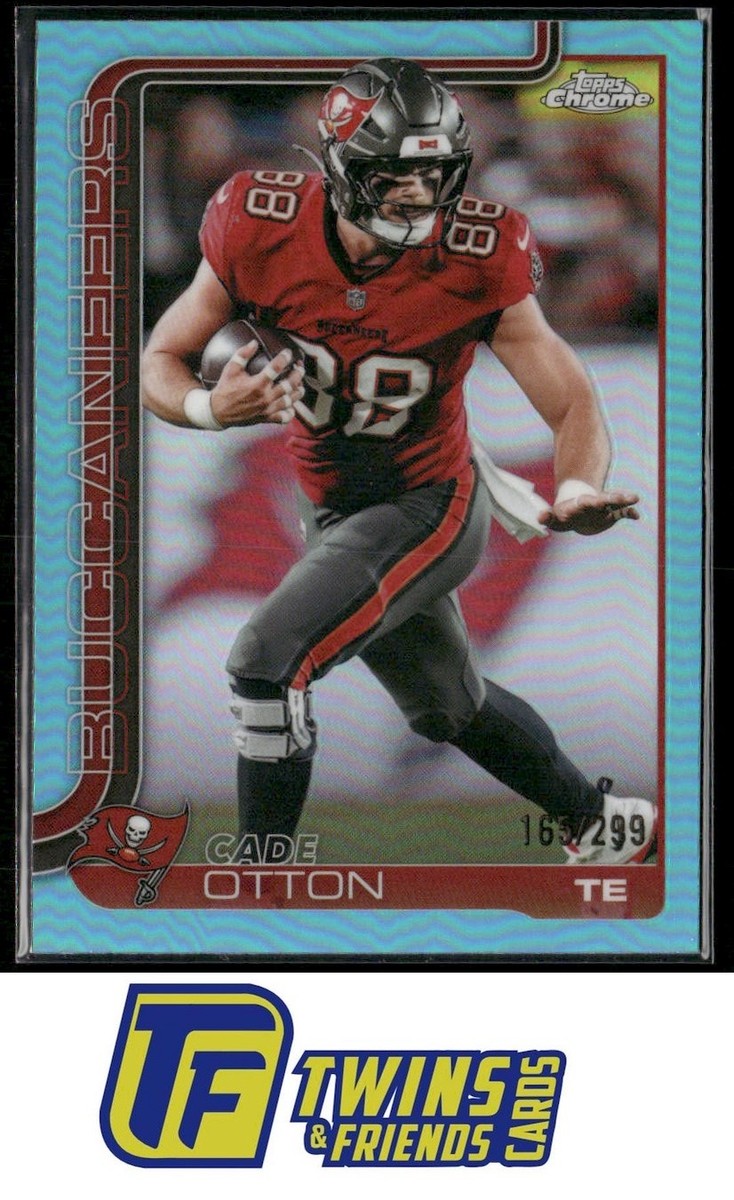 2025 Topps Chrome #284 Cade Otton Teal Refractor #/299 | eBay