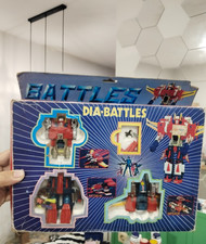Vintage Bootleg Diaclone Dia-Battles Transformers TF DiaBattles G1 Microman
