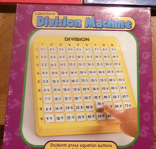 Lakeshore Learning Division Machine LC1169   Interactive Math Practice Tool NEW