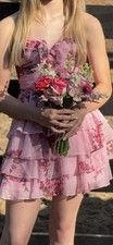 Sherri Hill Pink Homecoming Dress Size 00