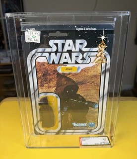 Vintage Kenner Star Wars Jawa Figure 21 Card Back 1978 AFA GRADED! MOC