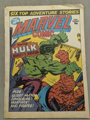 Marvel Comic #2, (Mighty World #331) Undated 1979, Hulk, Marvel UK