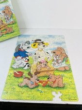 VTG Pound Puppies 100 Piece Jigsaw Puzzle 1987 Tonka Corp READ