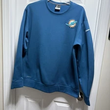 Miami Dolphins Nike Therma Fit Long Sleeve Thermal Shirt Men’s Size XXL  SPOT