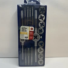 Metric Tap and Die Set 20 Piece M3 M12 Tap Wrench Die Metric Tap and Die Kit