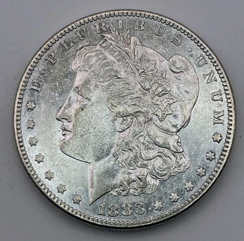 1883 Morgan Dollar 90% Silver .900 VF XF Details USA Coin