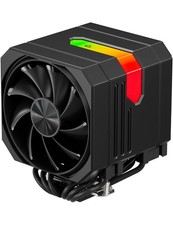 CPU Air Cooler with 6X6mm Heat Pipes,Dual 6 Pipes, Black ARGB up2KC6