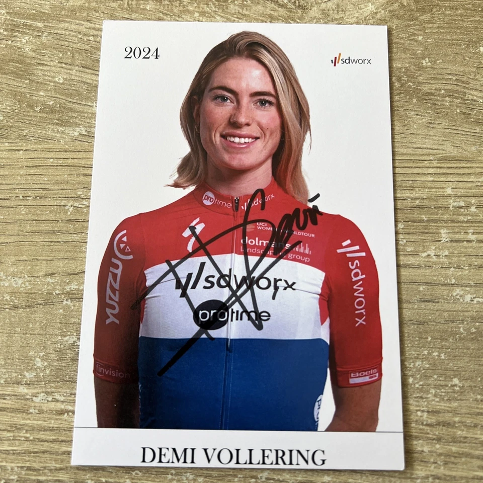 CYCLISME CYCLING WIELRENNEN CP DÉDICACÉE DEMI VOLLERING SD WORX 2024 - Photo 1/1