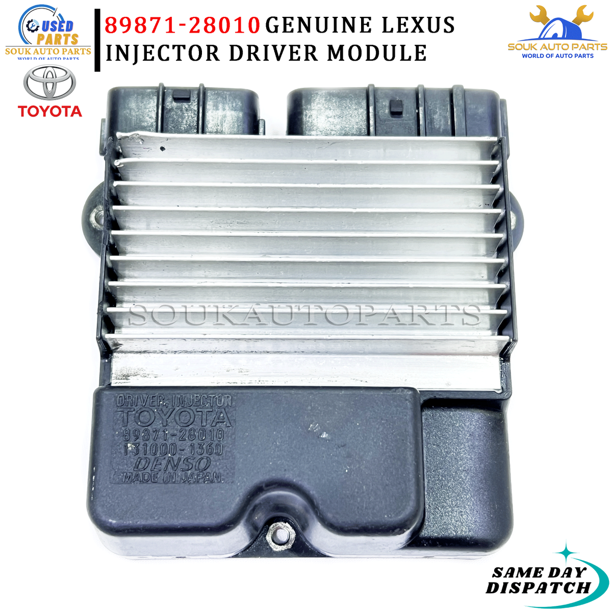 Genuine Toyota Lexus INJECTOR DRIVER MODULE 89871-28010 Denso