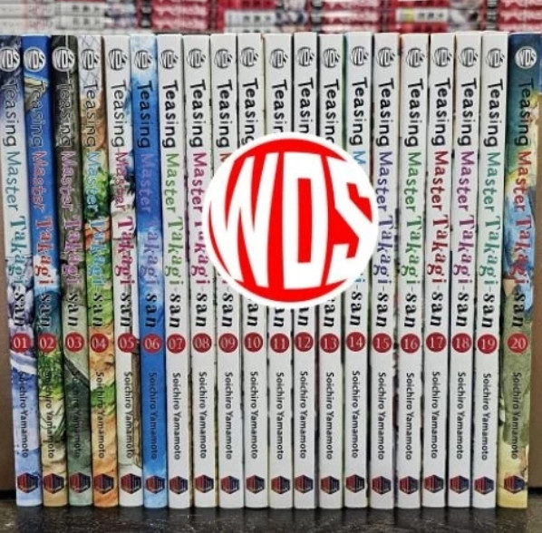 Teasing Master Takagi-San Manga Set Volumen 1-20 Versión en Inglés NUEVO - DHL Express