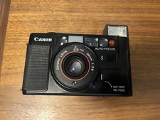 Canon AF35M Autoboy 35mm Film Camera Black Point  Shoot