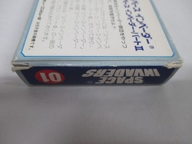 NES -- SPACE INVADERS -- Box, Manual. Famicom, Japan Game. 10310