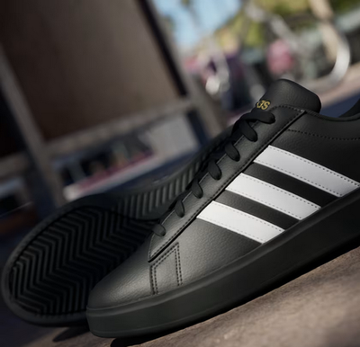 Adidas Grand Court 2.0 Black White Sneakers Retro JR0546 Mens Size | eBay