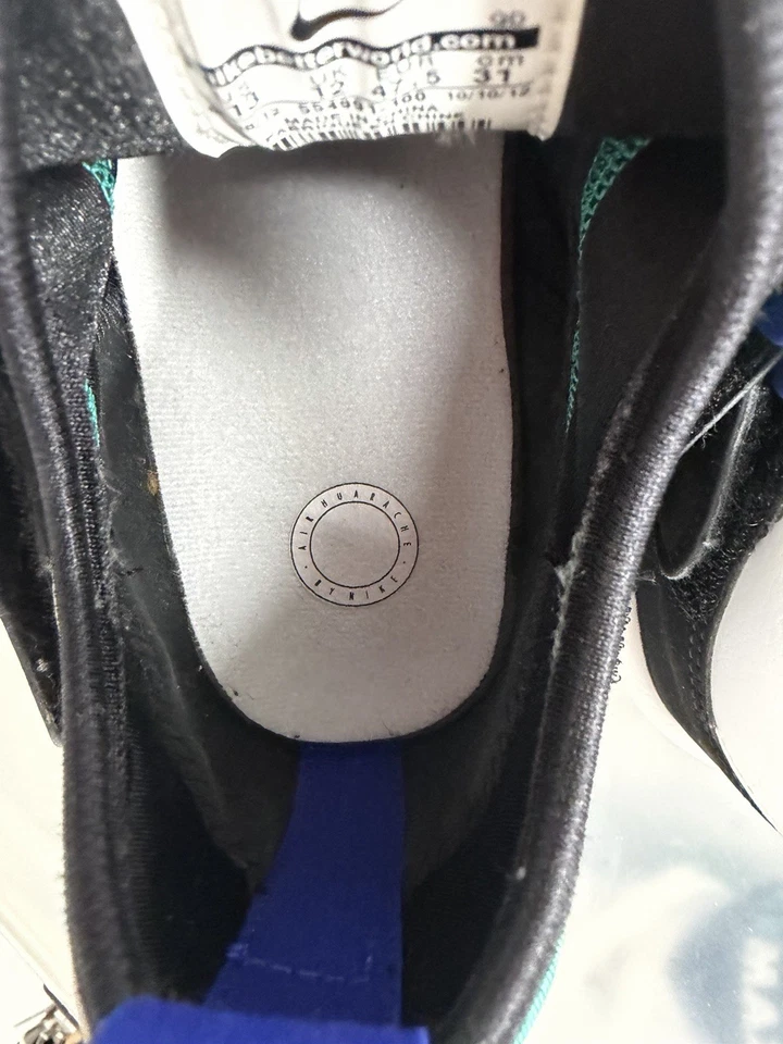 Nike Air Trainer Huarache 94 2013 talla 13 554991-100 Foto 4 de 4