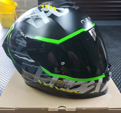 Nexx Y100r Urbangram Motorradhelm groß gebraucht. Bitte Beschreibung lesen.