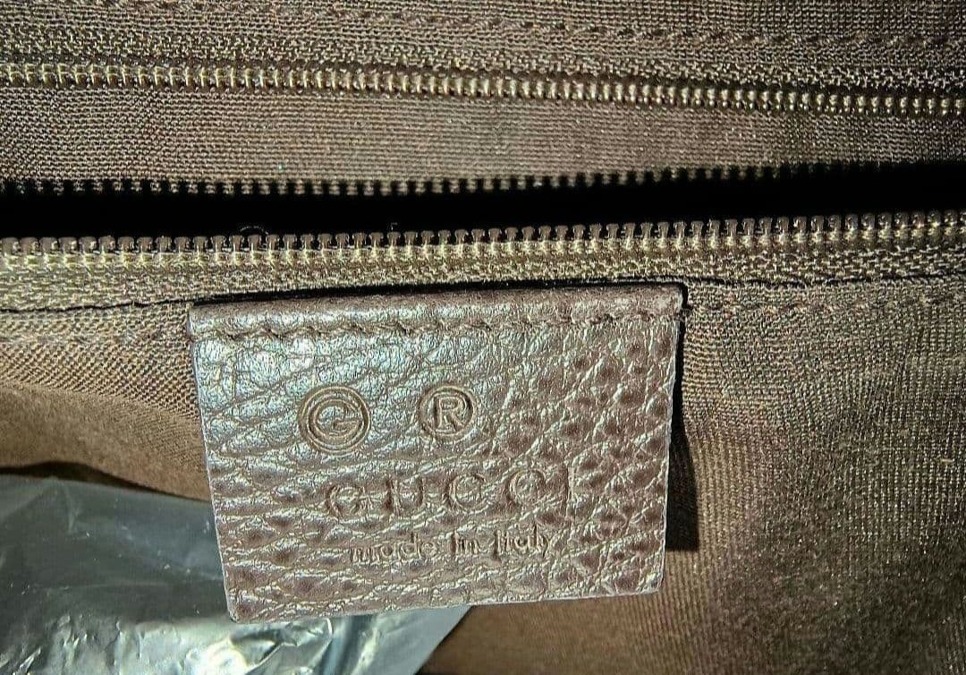 GUCCI GG Canvas Tote Bag Shoulder Bag Authentic Excellent Condition thumbnail 9