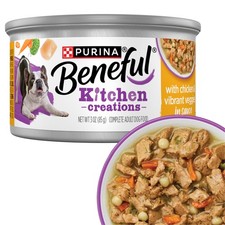 Purina Beneful Kitchen Creations With Chicken and 3 Ounce (Pack of 12) 8.35 per gallon