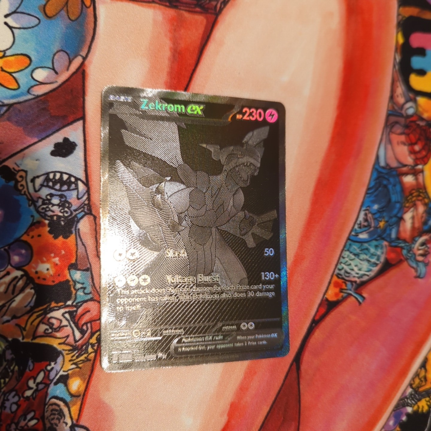 Pokémon Karte Zekrom ex – 172/086 SV: Black Bolt