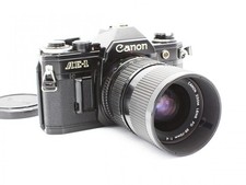 Exc 4 Canon AE-1 Black SLR Camera w/NFD 35-70mm f/4 Zoom Lens Tested from Japan