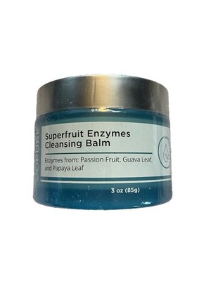 Gopure Superfruit Enzymes Cleansing Balm 3 oz NEW SEALED Makeup Remover 