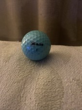 Blue golf ball