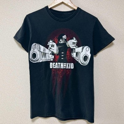 Soul Eater DEATH THE KID Graphic T-Shirt Black