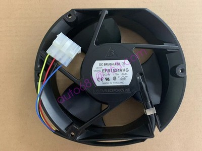 For DELTA EFB1524VHG 24V 1.70A 4wire 15*17*5CM cooling Fan