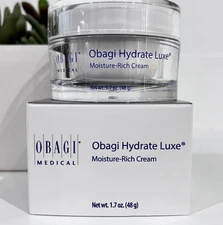 Fresh Obagi Hydrate Luxe Moisture-Rich Cream 1.7 Oz 48g - New In Box