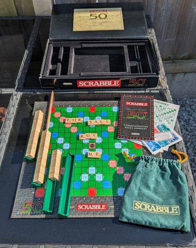 Scrabble 50th Anniversary Limited Edition - Picture 3 of 4
