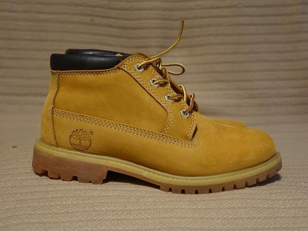 Women Timberland Boots Yellow Nubuck 37