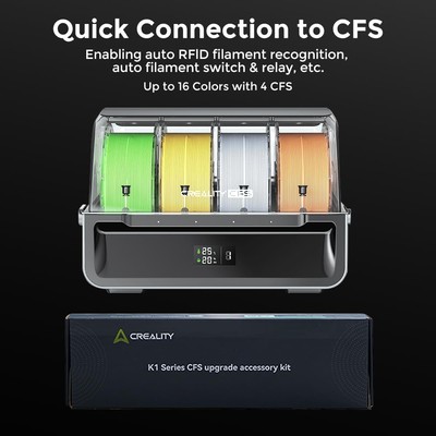 CREALITY マルチカラーユニットCFS新品未使用/一部付属品なし Amazon.co.jp: Creality CFS マルチカラー 3dプリンター自動