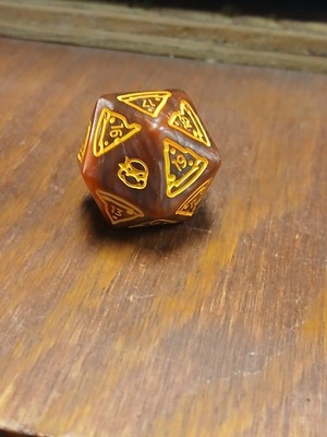MTG - TMNT - Overszed D20 Pizza spindown life counter | eBay