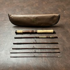 Vintage Abercrombie & Fitch 6 Piece Safari Pack Fly Rod W/ Case