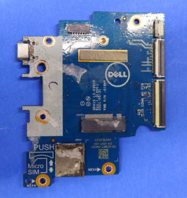 Dell Chromebook 3100 Laptop Right-Side USB Ports IO Board LS-K991P 03MFP