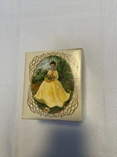 Vintage Flower Maiden Topaz Cologne Avon Bottle 