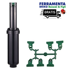 Hunter IRRIGATORE POP UP DINAMICO TURBINA SRM 04 REGOLABILE 1/2" ALZO 10 cm