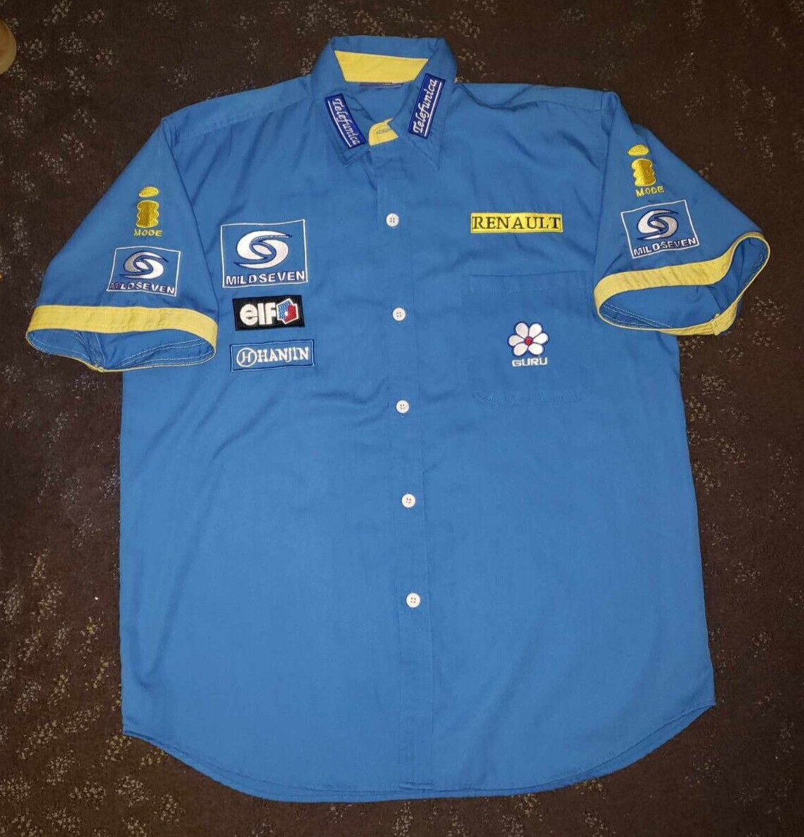 Vtg Renault Mild Seven F1 Racing Button Down Shirt 2XL | eBay Vtg Renault Mild Seven F1 Racing Button Down Shirt 2XL | eBay